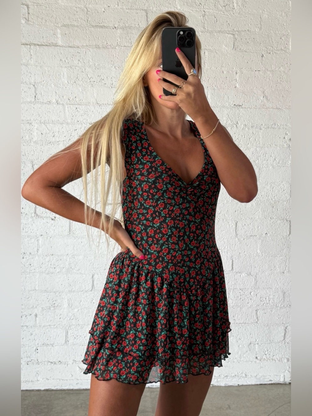 Skatie Claudia Romper in Geneva Floral Print